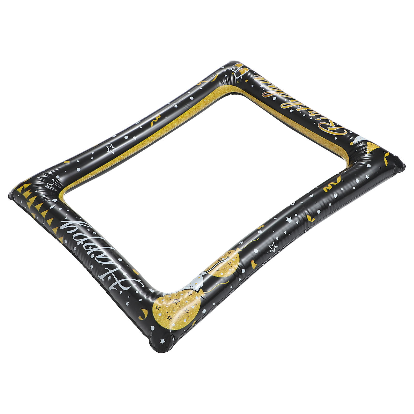 Photo Booth Frame - กรอบถ่ายรูปเซลฟี่แบบเป่าลมขนาดใหญ่สำหรับงานวันเกิด งานสังสรรค์ในครอบครัว งานเทศกาล ตกแต่งสีสันสดใส ใช้ซ้ำได้