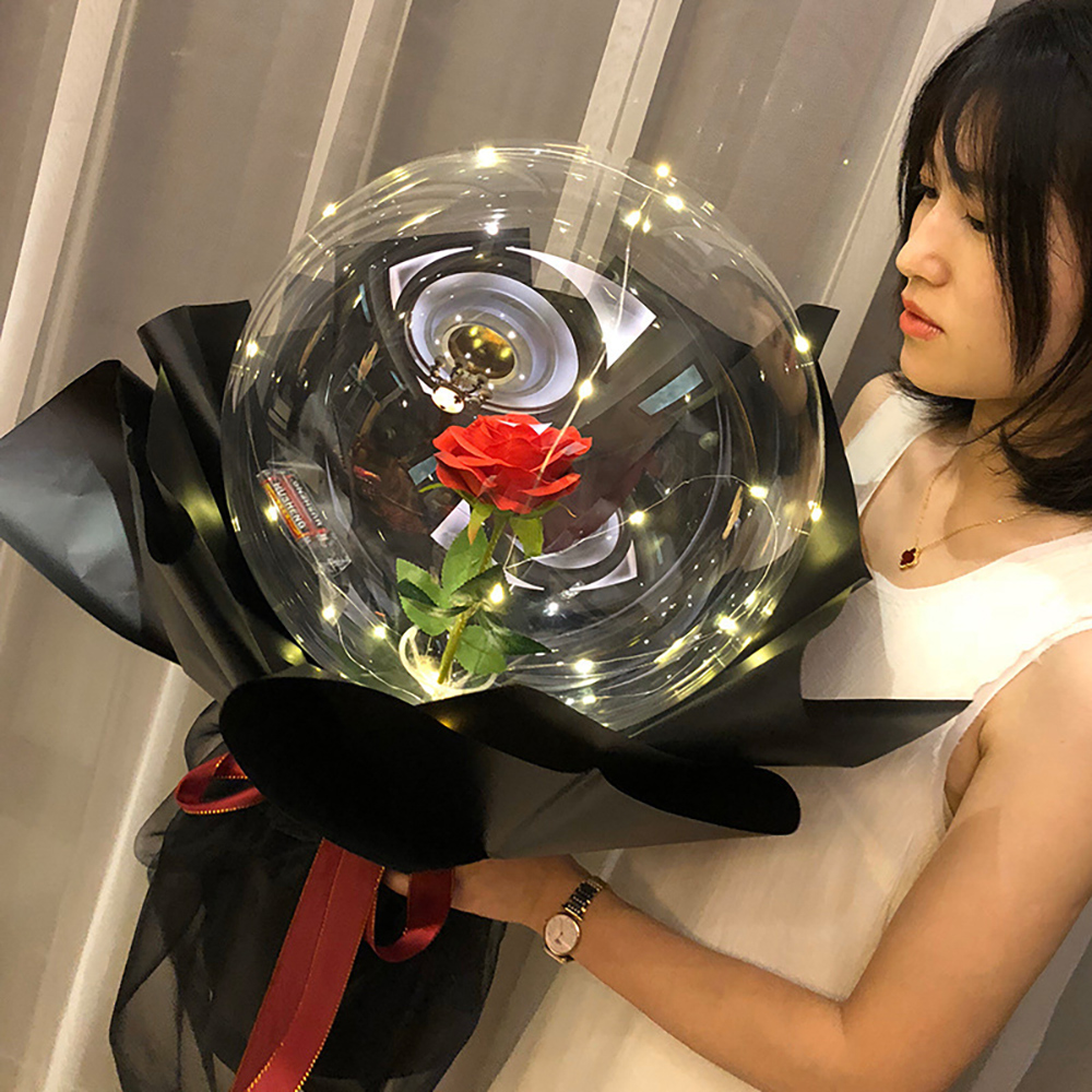 บอลลูน Rose วันวาเลนไทน์ Bobo  - Led Balloon Light บทวิจารณ์และราคา