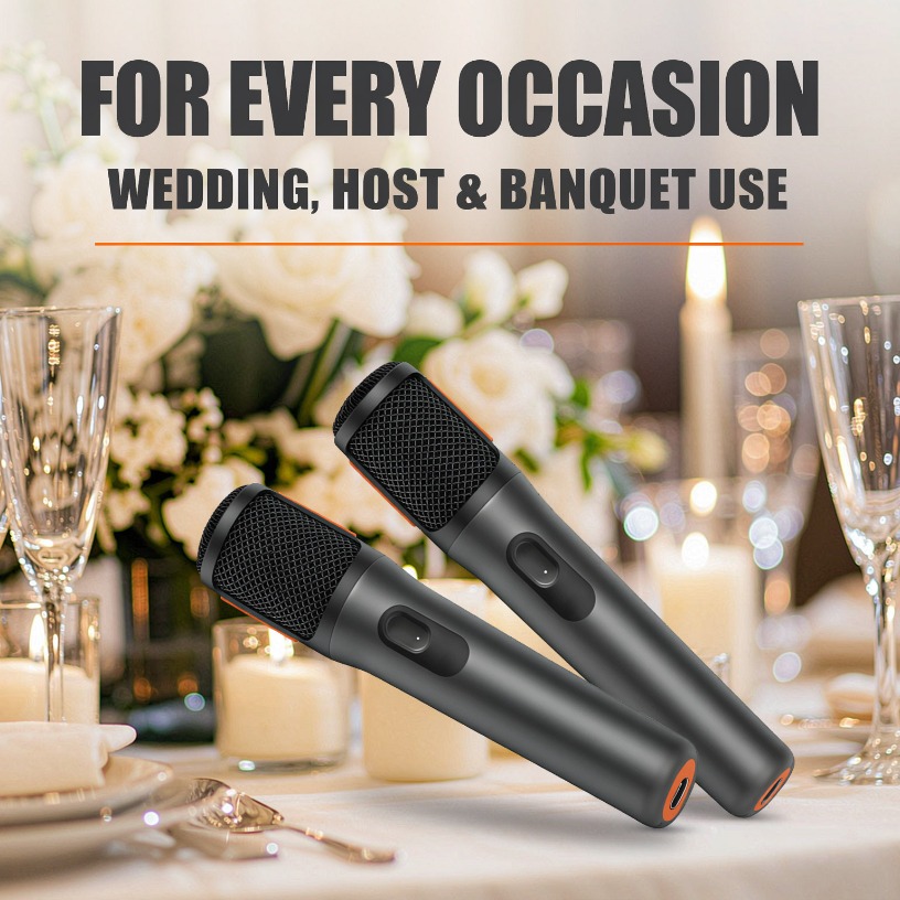 ไมโครโฟนไร้สายแบบมือถือคู่ AES - Event & Party Supply บทวิจารณ์และราคา