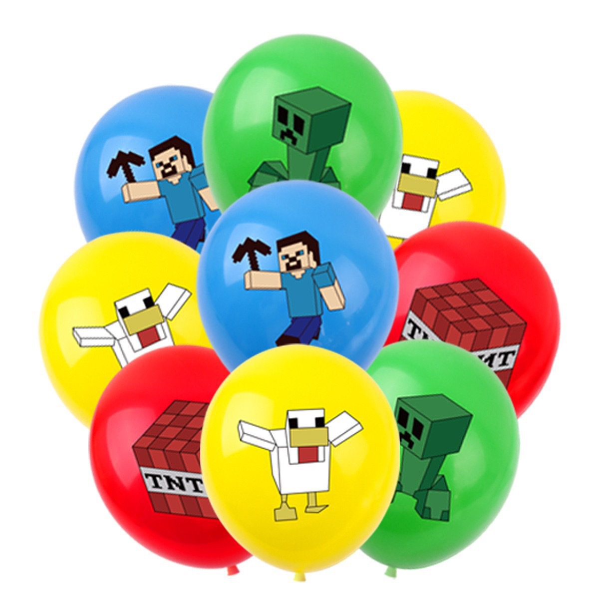 50/100 ชิ้น ชุดลูกโป่งพิกเซลธี - Supply Event บทวิจารณ์และราคา