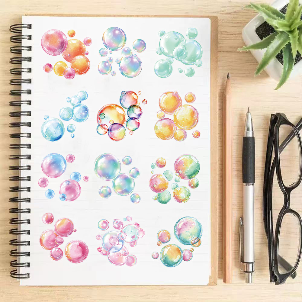 50 ชิ้นสติกเกอร์ฟองสบู่หลากสีส - Plastic Cup 50Pcs บทวิจารณ์และราคา