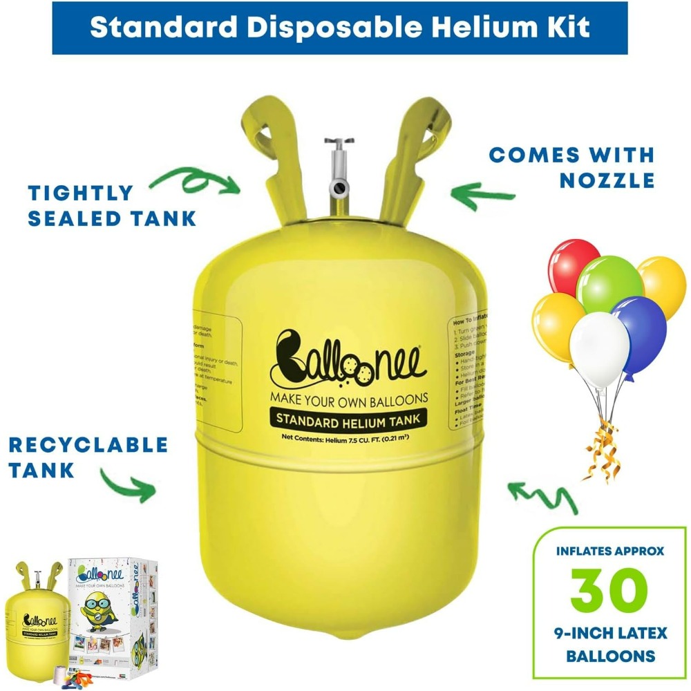 ถังบรรจุฮีเลียมแบบใช้แล้วทิ้ง  - Balloon Pump Hand บทวิจารณ์และราคา